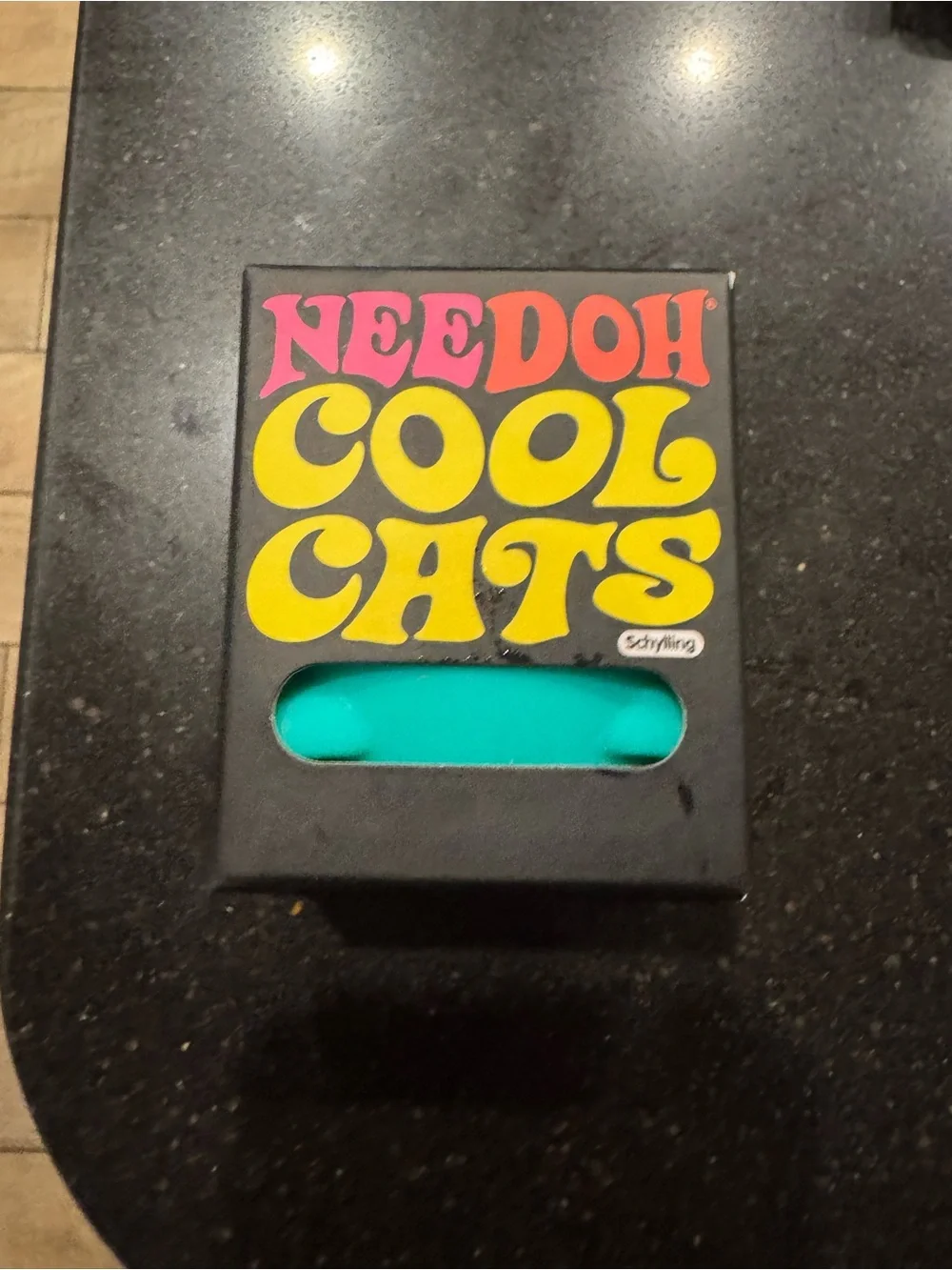 NEEDOH Cool Cats Teal Squishy Toy